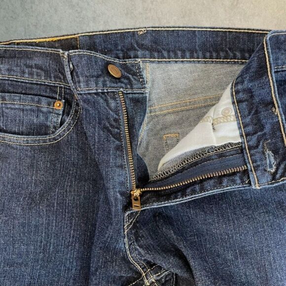 Levis 511 Mens Jeans Blue Slim Straight Stretch Denim Size 28x30 (tag 31) - Picture 7 of 13